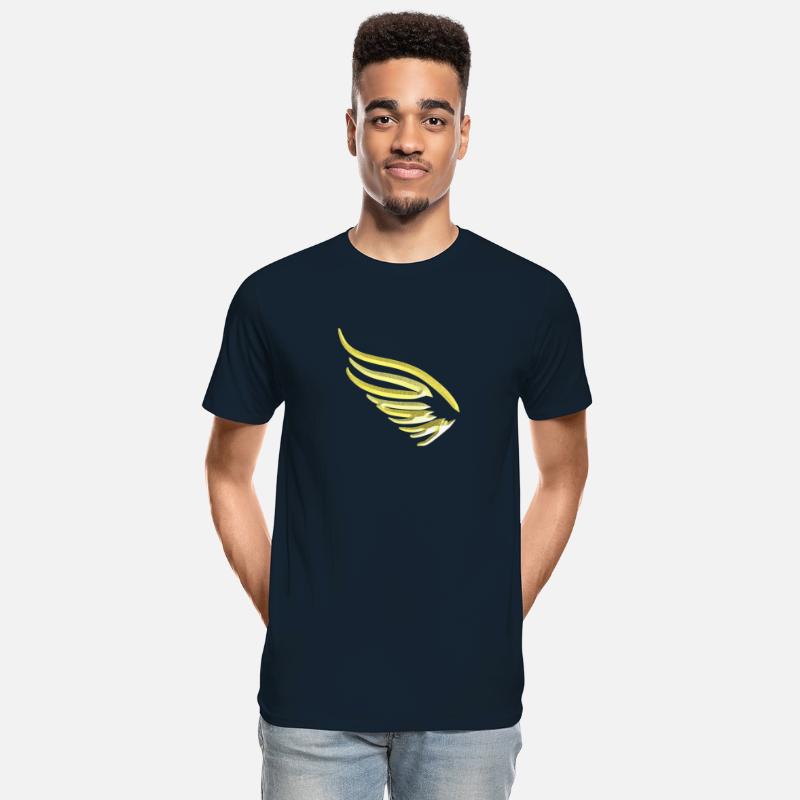 golden wings fly symbol glitter gold