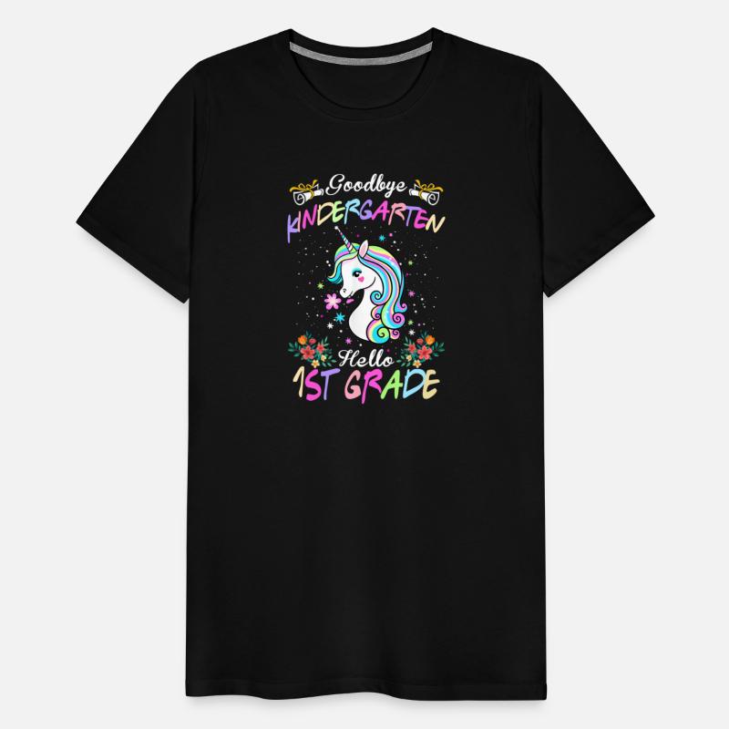Goodbye Kindergarten Hello 1st grade Unicorn Girls