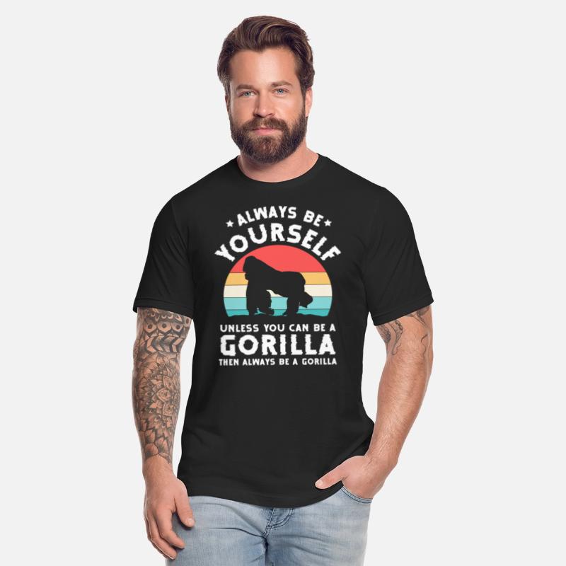 Gorilla Monkey Wilderness Nature