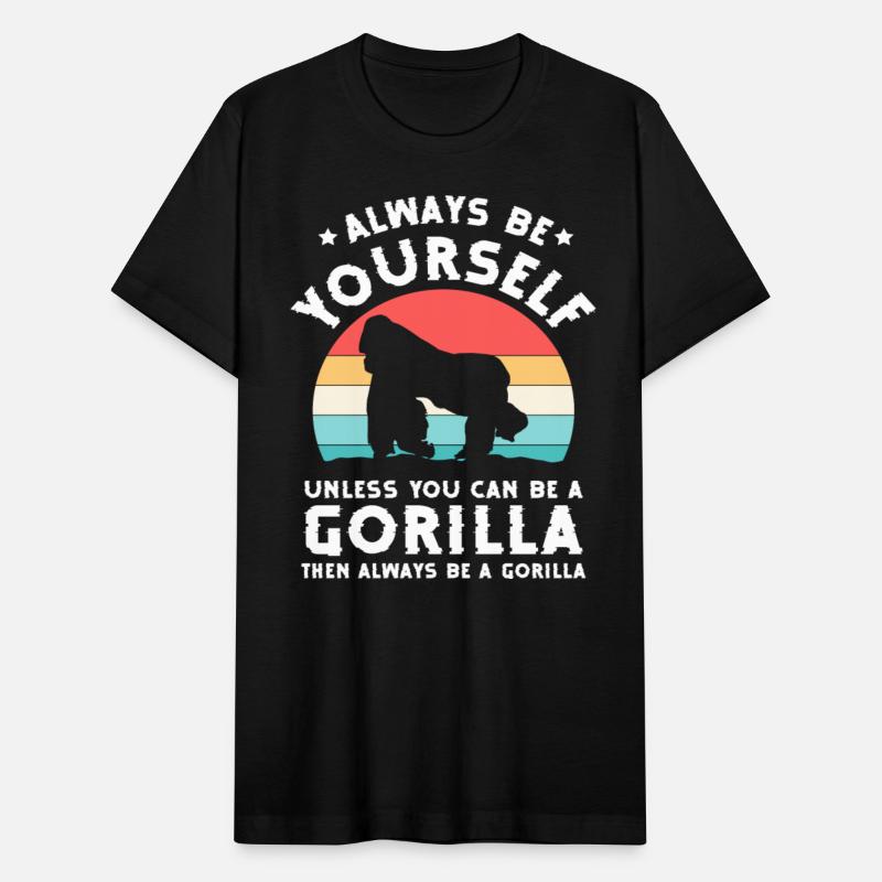 Gorilla Monkey Wilderness Nature
