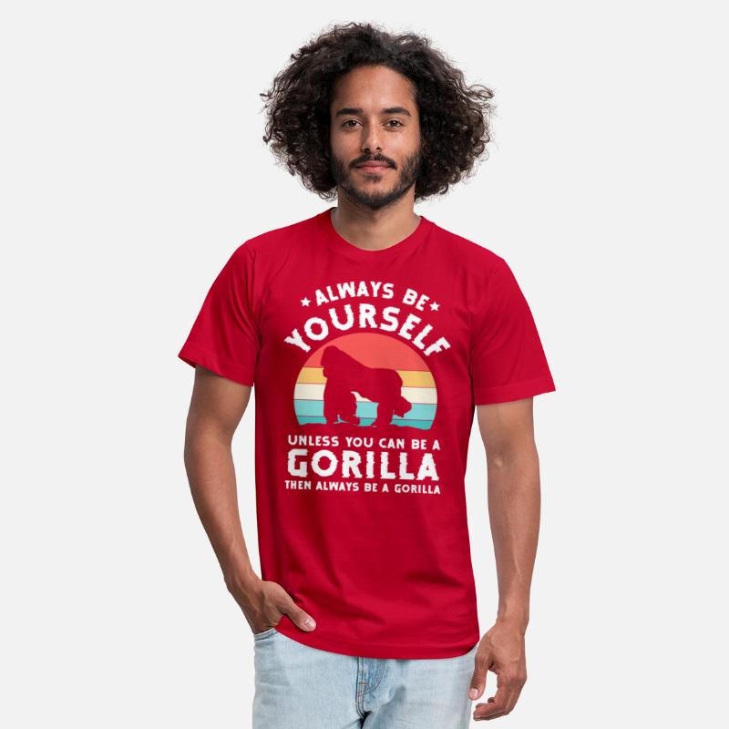 Gorilla Monkey Wilderness Nature
