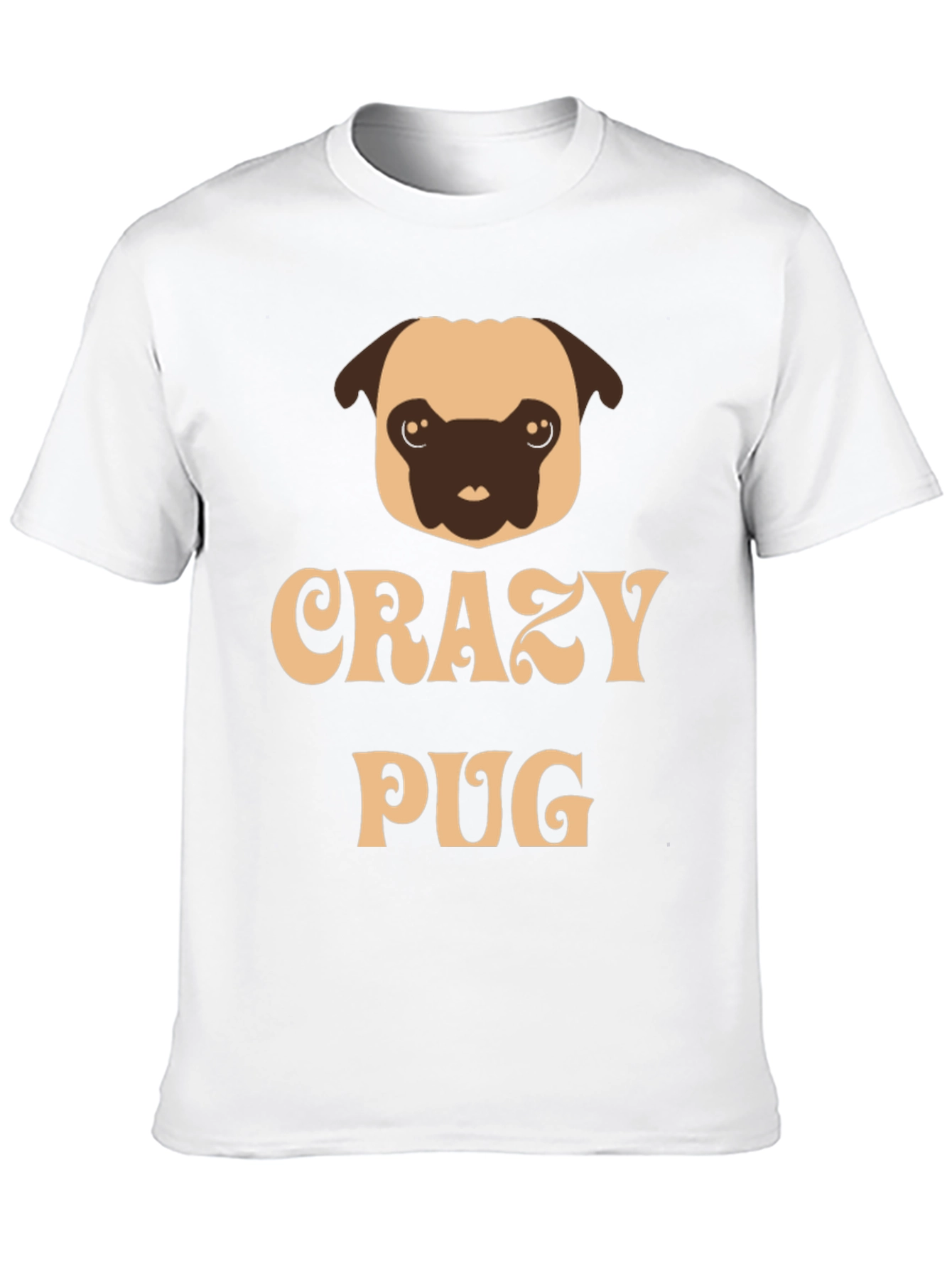 Crazy Pug Graphic Tee