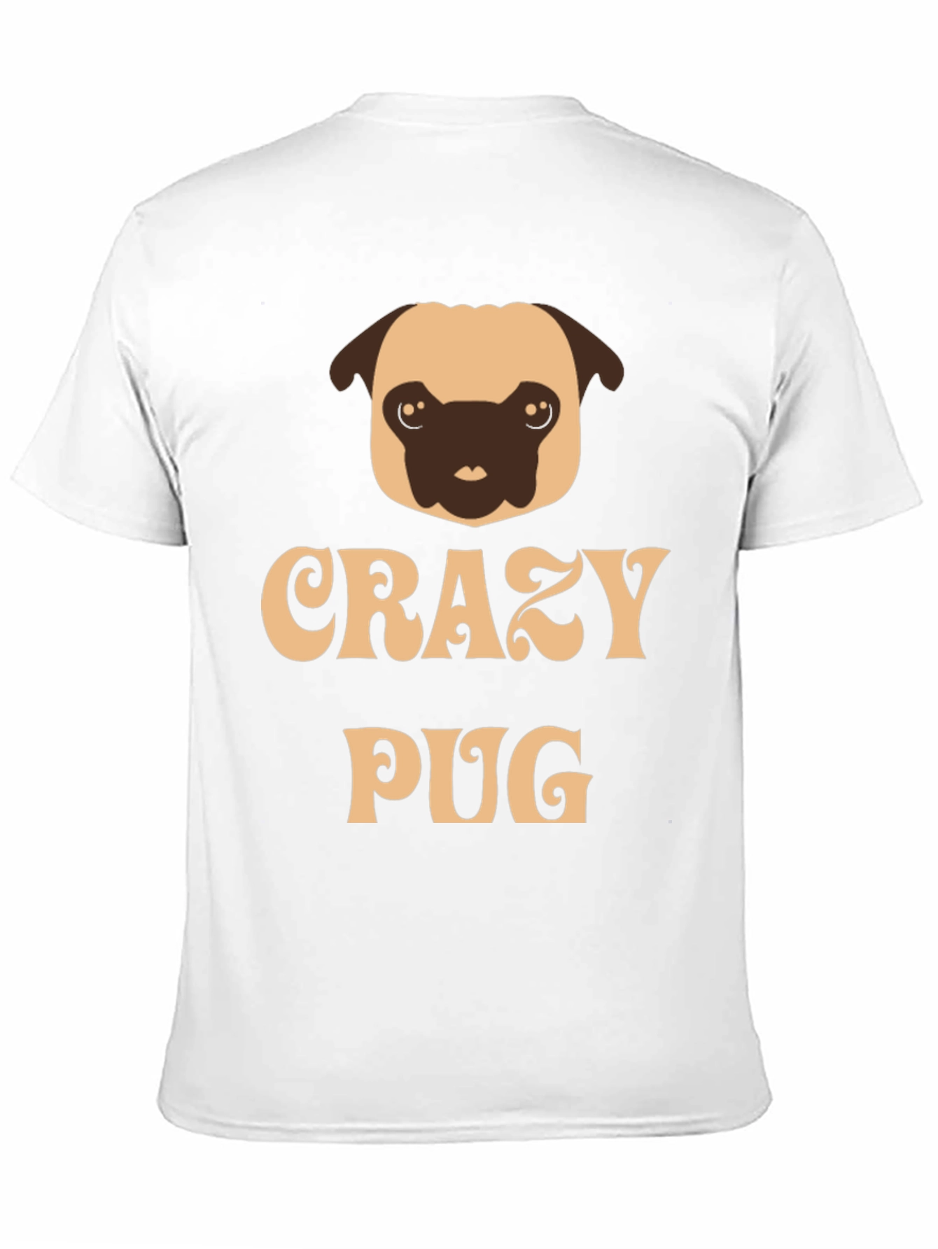 Crazy Pug Graphic Tee