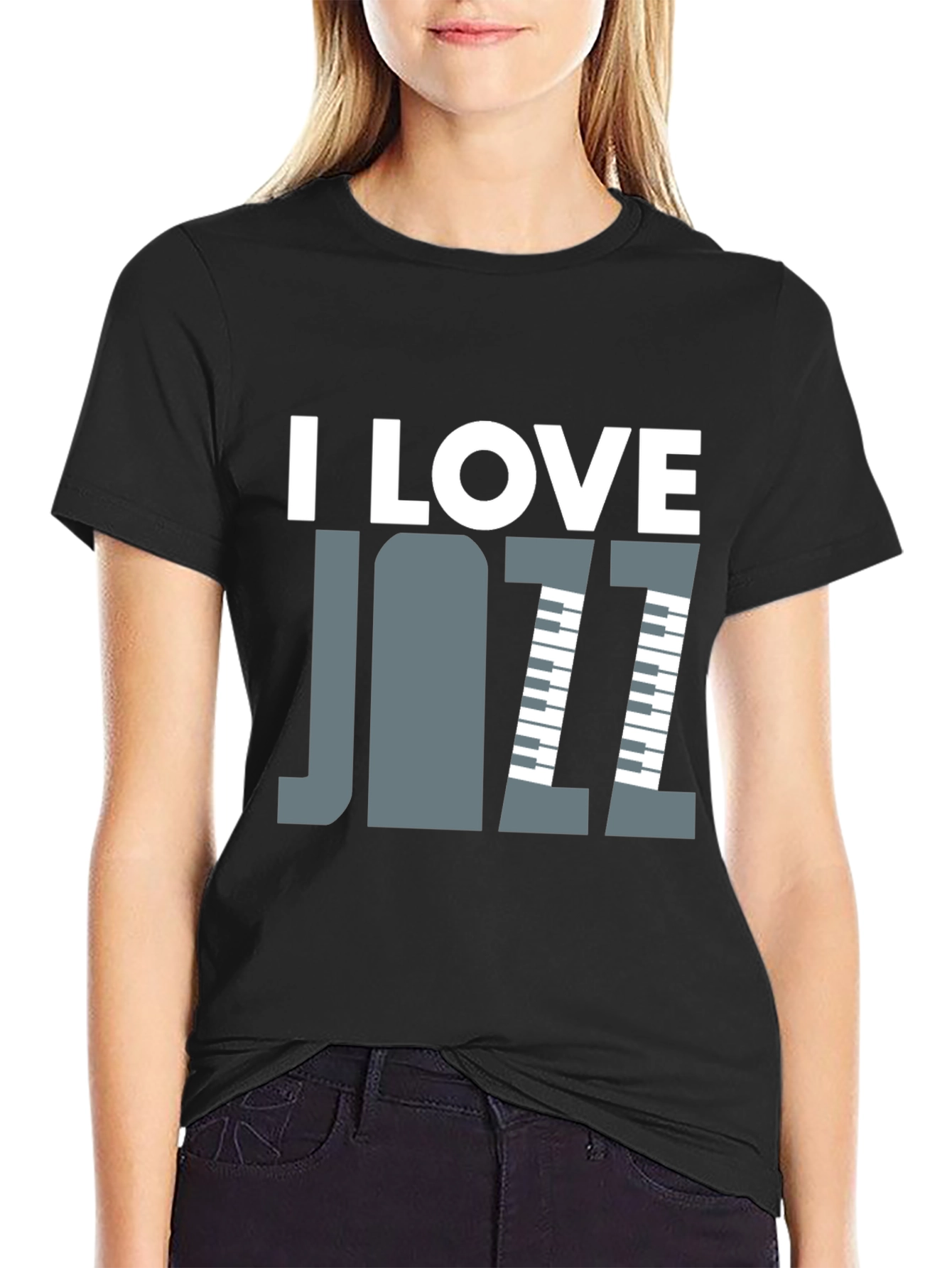 I Love Jazz T-Shirt - Music Lover Tee