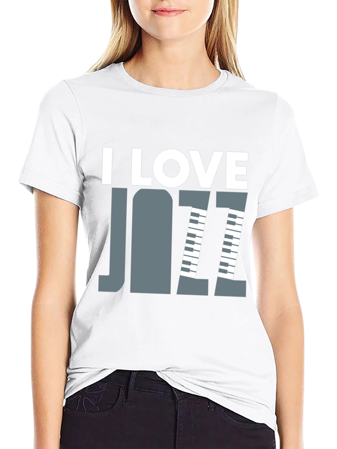 I Love Jazz T-Shirt - Music Lover Tee