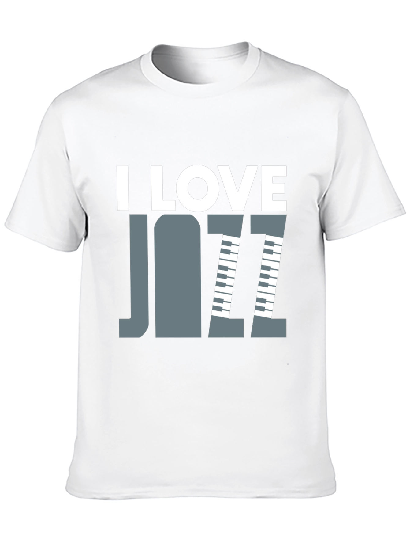 I Love Jazz T-Shirt - Music Lover Tee