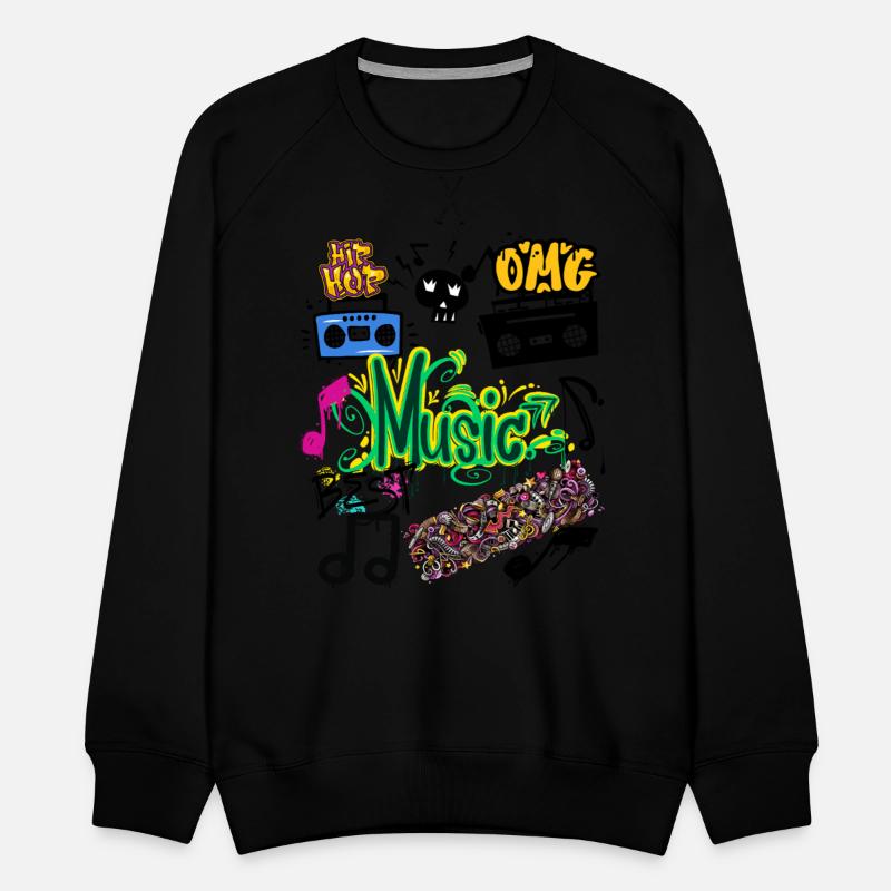 Graffiti Music Vibes – Urban Street Art Tee