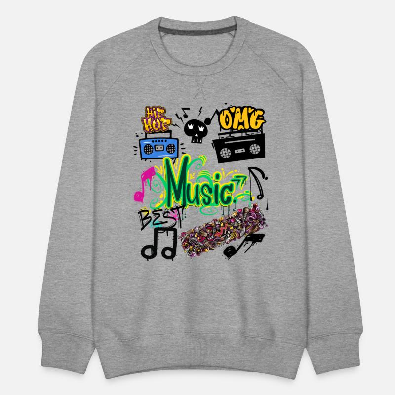Graffiti Music Vibes – Urban Street Art Tee