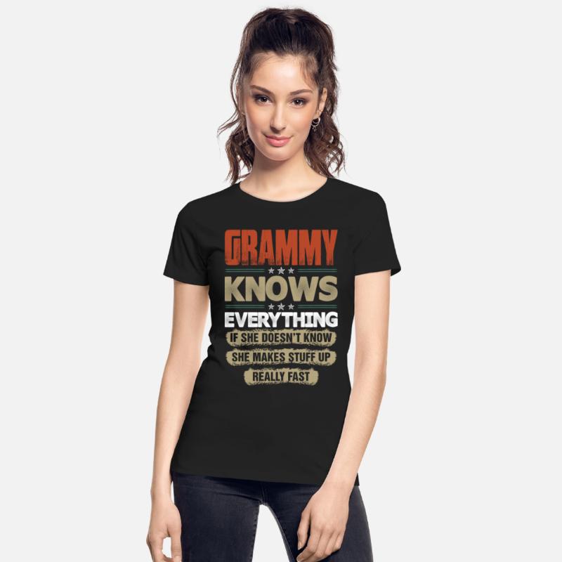 Grammy Knows Everything Tshirt