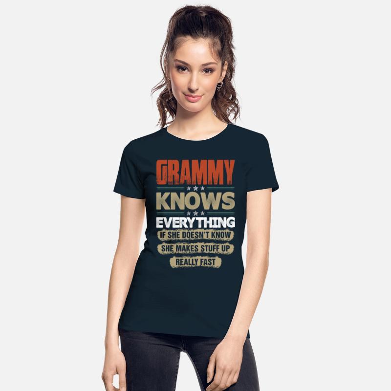 Grammy Knows Everything Tshirt