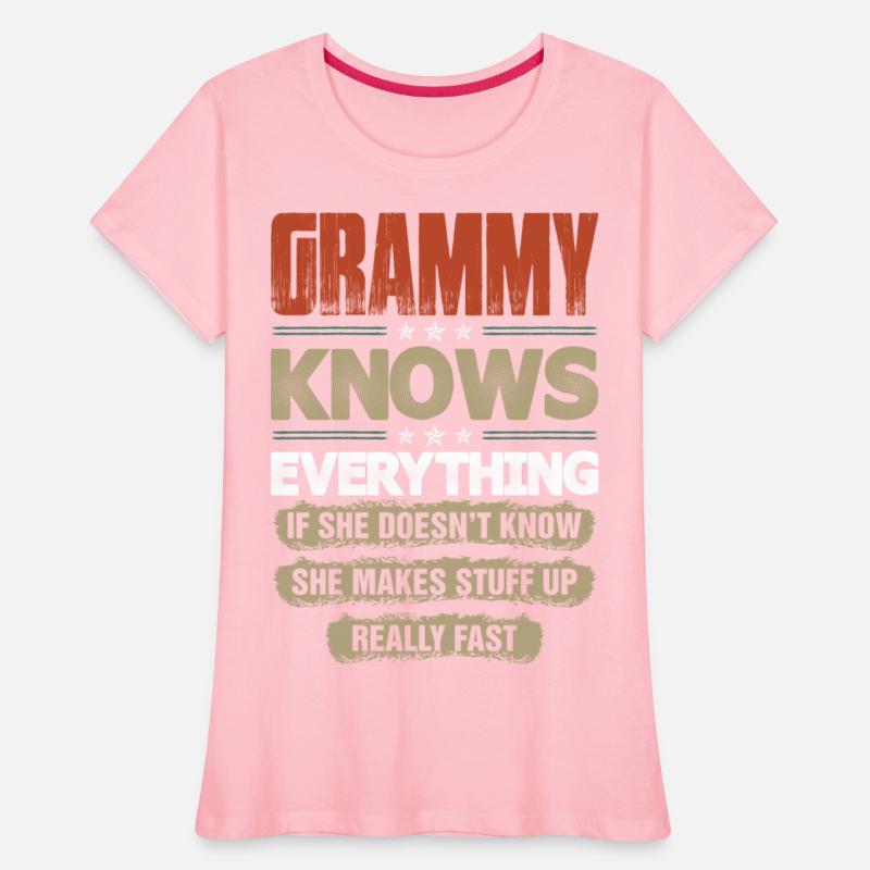 Grammy Knows Everything Tshirt