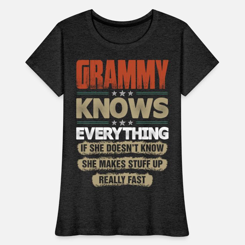 Grammy Knows Everything Tshirt