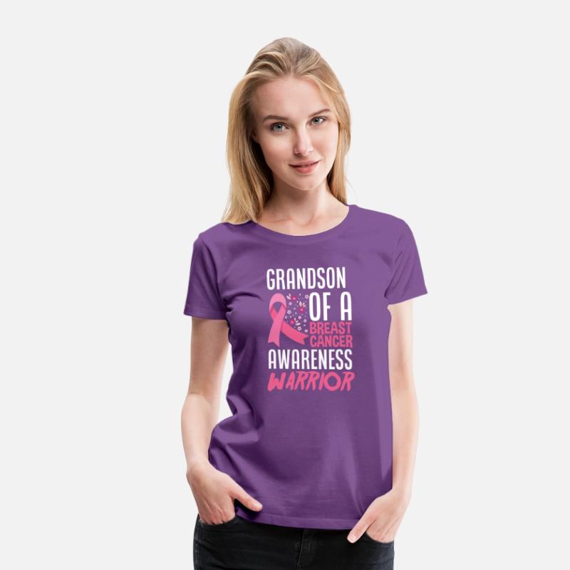 Grandson Of A Warrior Breast Cancer Awareness