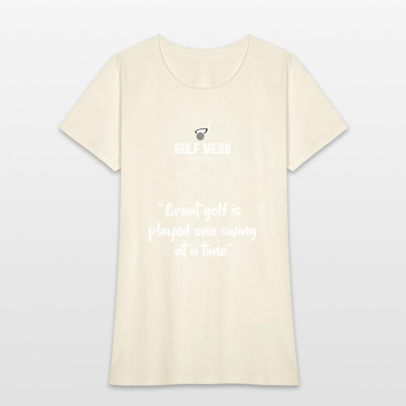 "Great golf is played" Golf Motivation