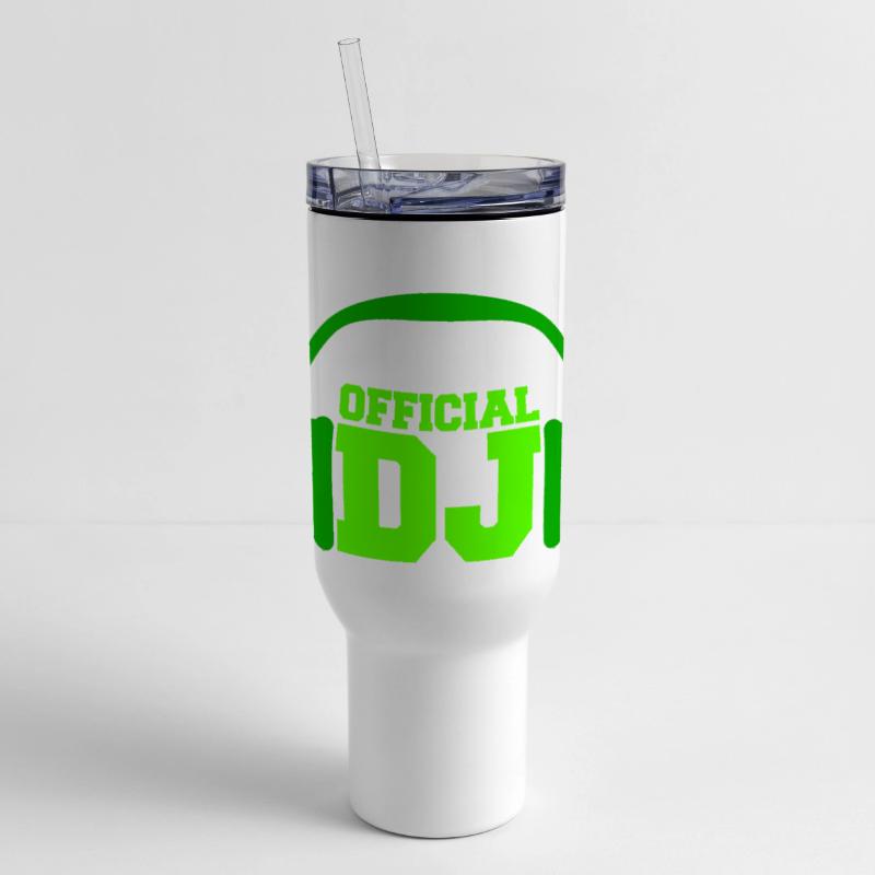 Green Official DJ Headphone Club Disco Music Party