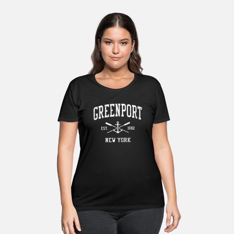 Greenport Ny Crossed Oars Boat Anchor Sports