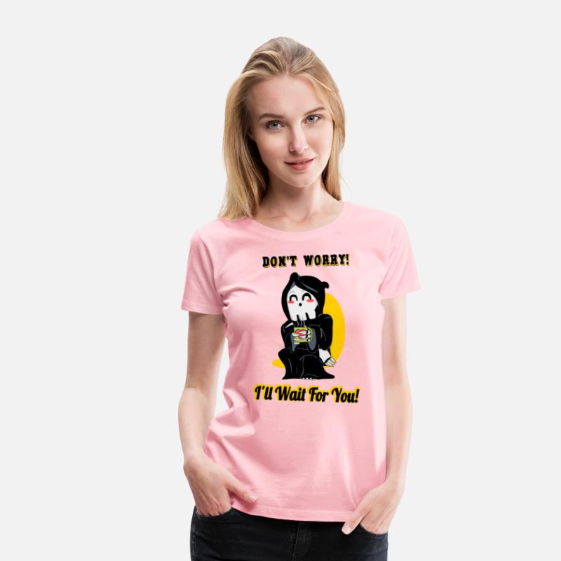 Grim Reaper Cartoon Death Cute Funny Joke Design