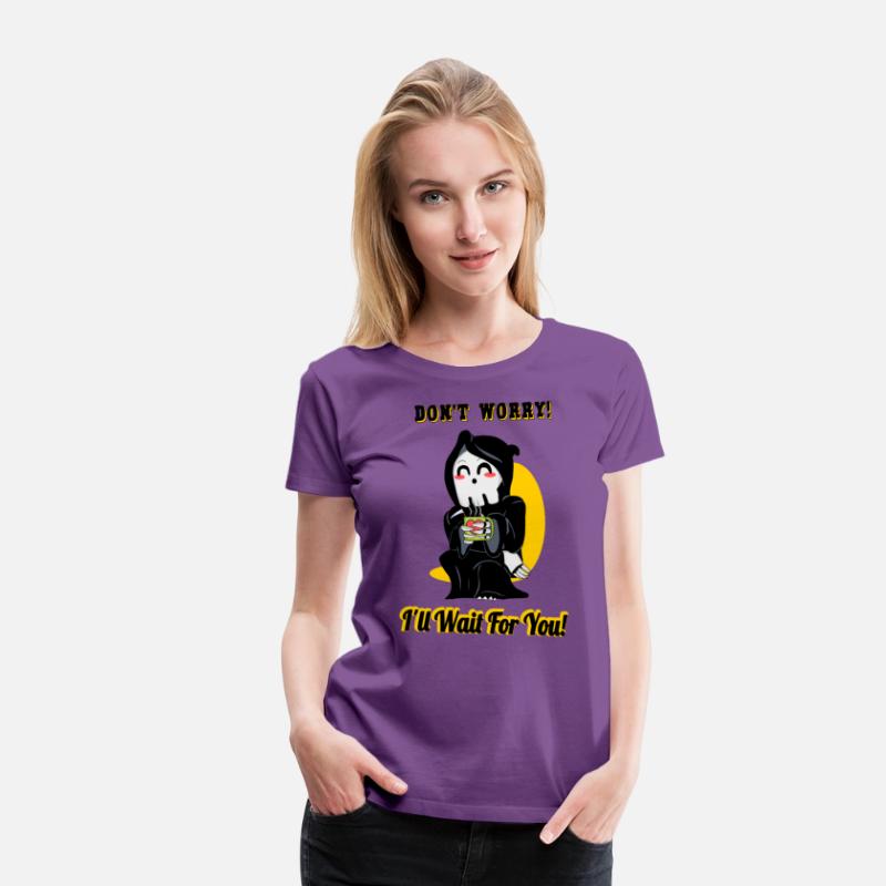 Grim Reaper Cartoon Death Cute Funny Joke Design