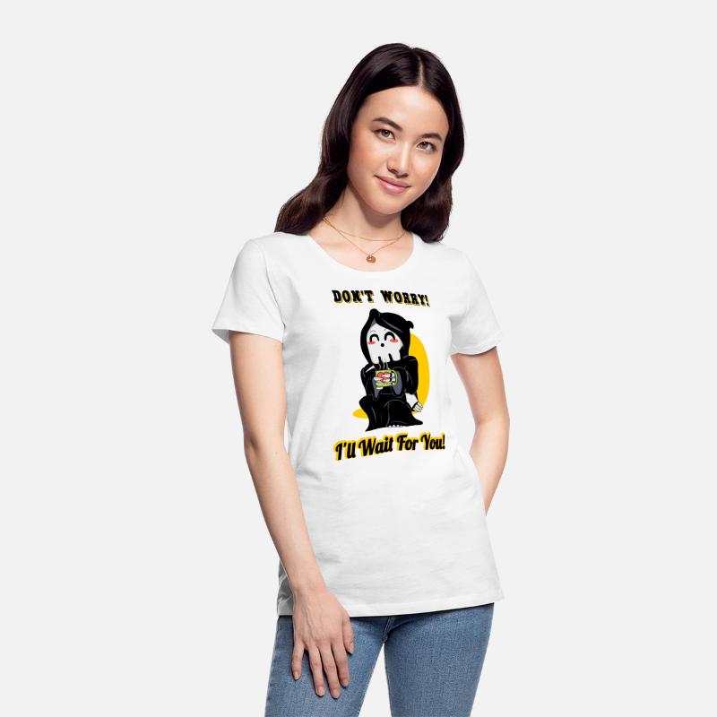 Grim Reaper Cartoon Death Cute Funny Joke Design