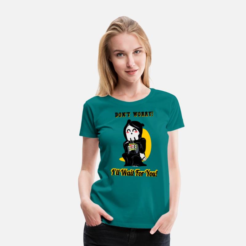 Grim Reaper Cartoon Death Cute Funny Joke Design