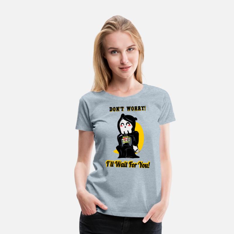 Grim Reaper Cartoon Death Cute Funny Joke Design