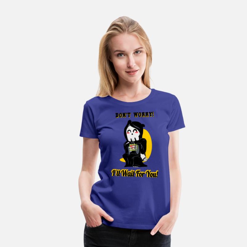 Grim Reaper Cartoon Death Cute Funny Joke Design
