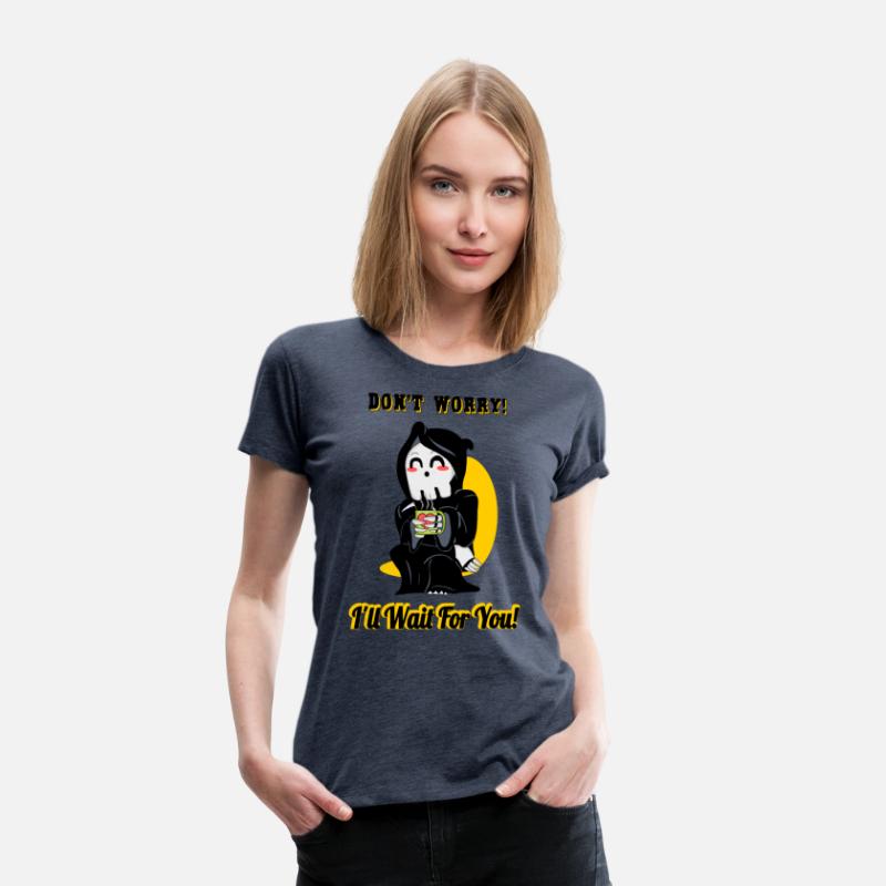 Grim Reaper Cartoon Death Cute Funny Joke Design