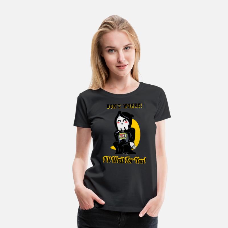 Grim Reaper Cartoon Death Cute Funny Joke Design