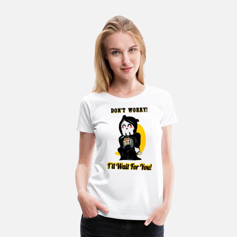 Grim Reaper Cartoon Death Cute Funny Joke Design