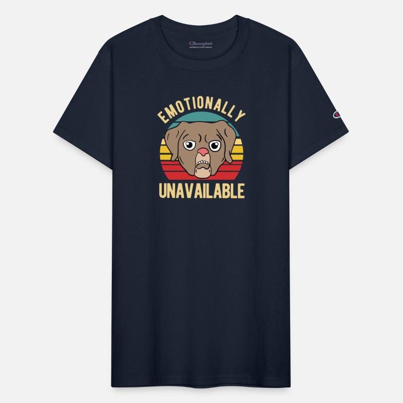 Grumpy Dog Emotionally Unavailable