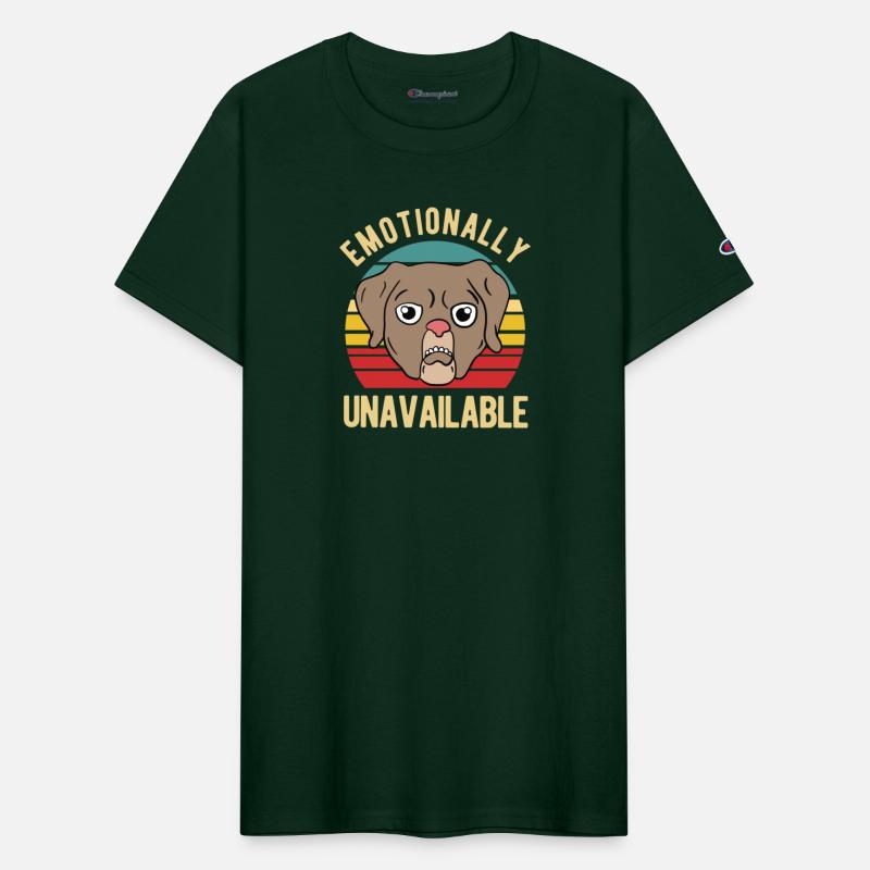 Grumpy Dog Emotionally Unavailable