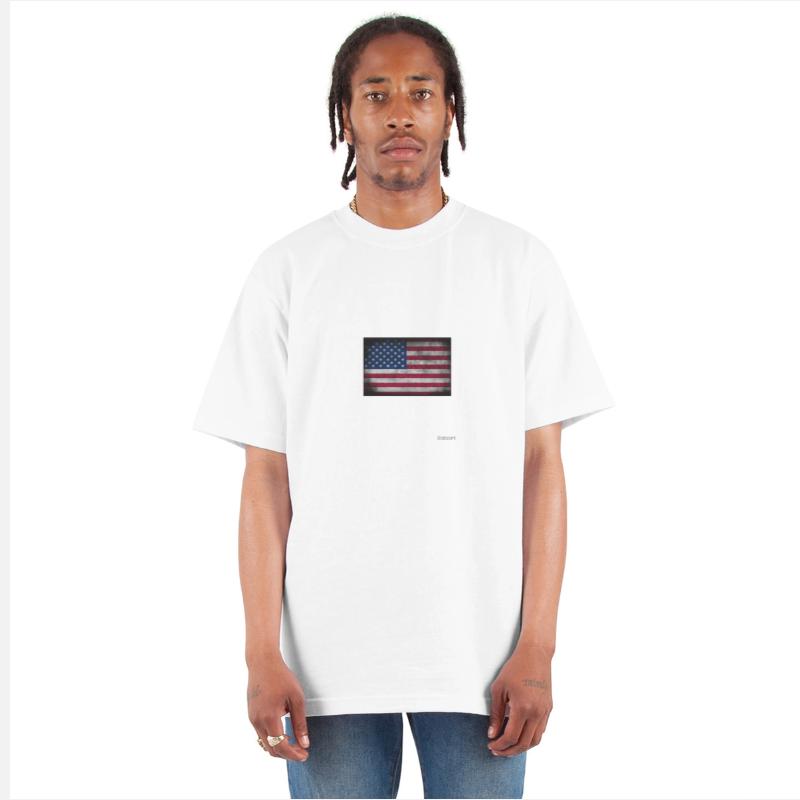 Grunge US flag. This too shall pass