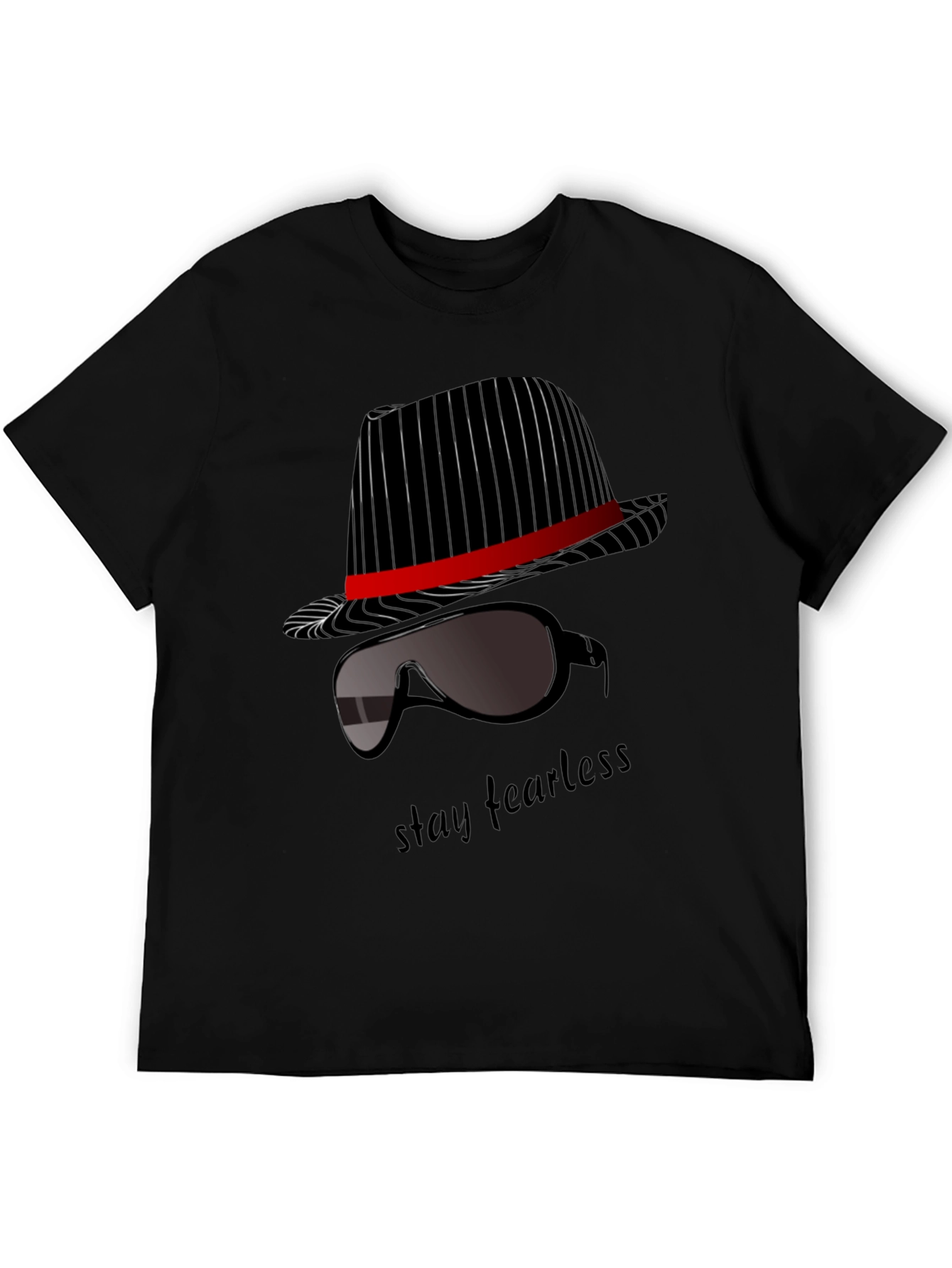 Stay Fearless Graphic T-Shirt - Sleek Design