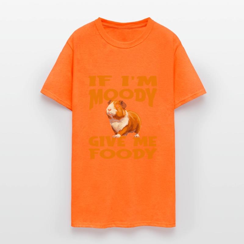 Guinea Pig Cavy Funny If Im Moody Give Me Foody