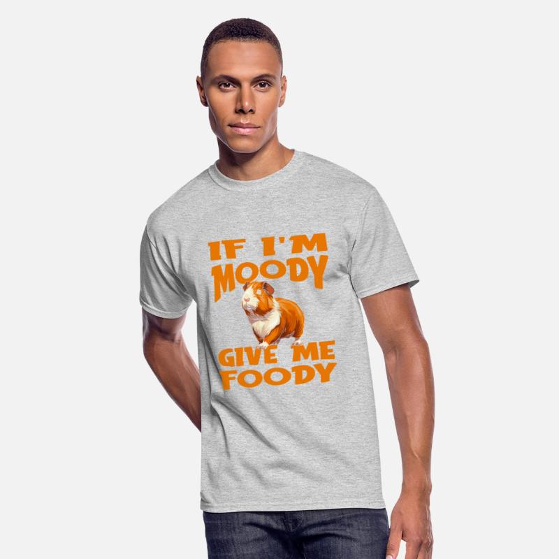 Guinea Pig Cavy Funny If Im Moody Give Me Foody