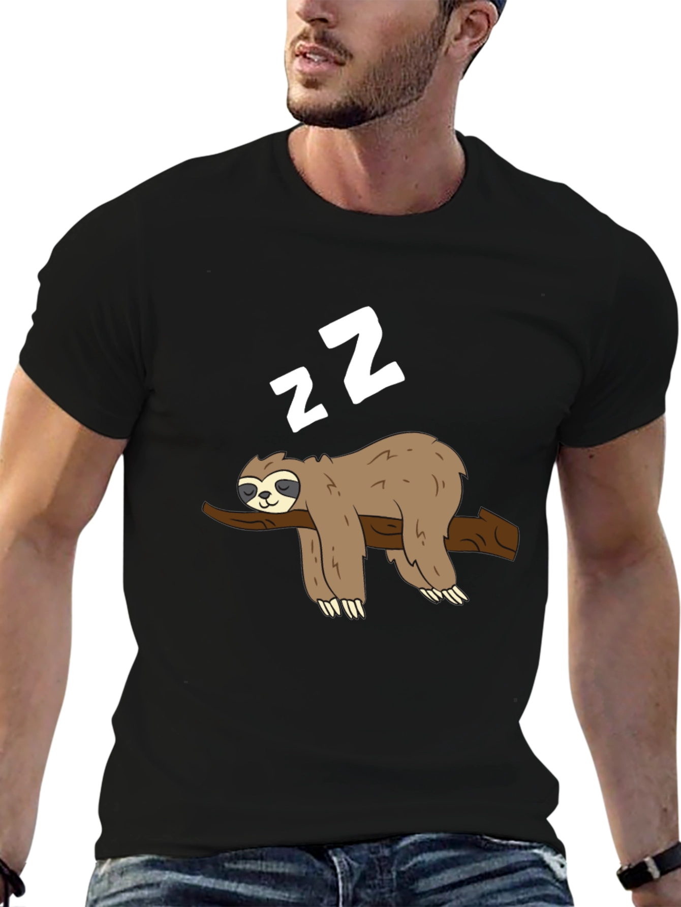 Sleeping Sloth T-Shirt - Lazy Days Apparel