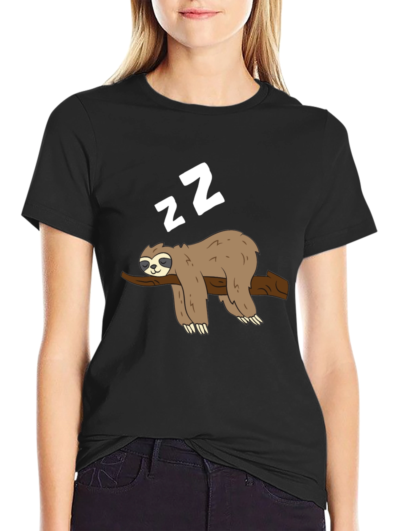 Sleeping Sloth T-Shirt - Lazy Days Apparel