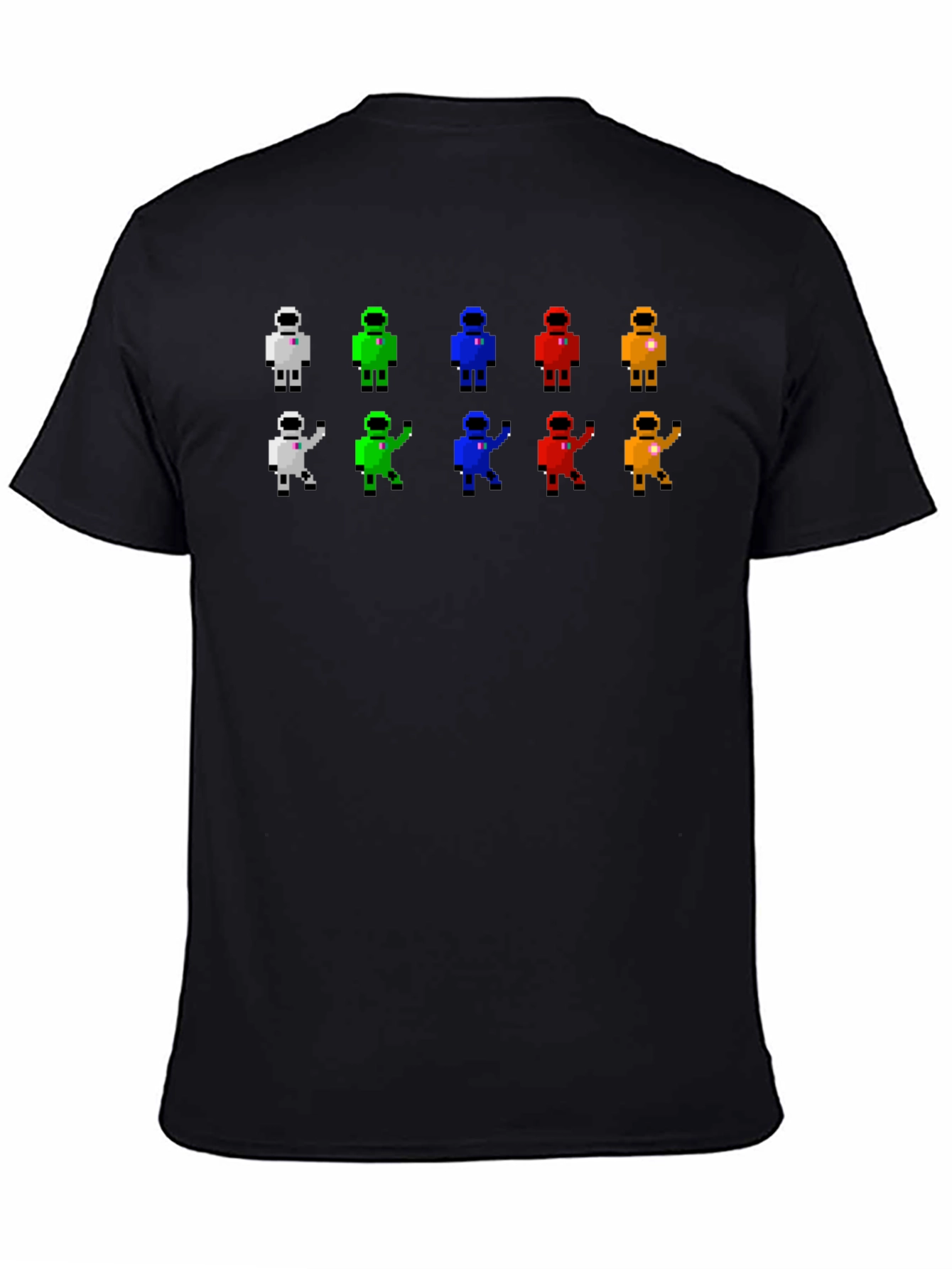 Retro Pixel Astronaut T-Shirt