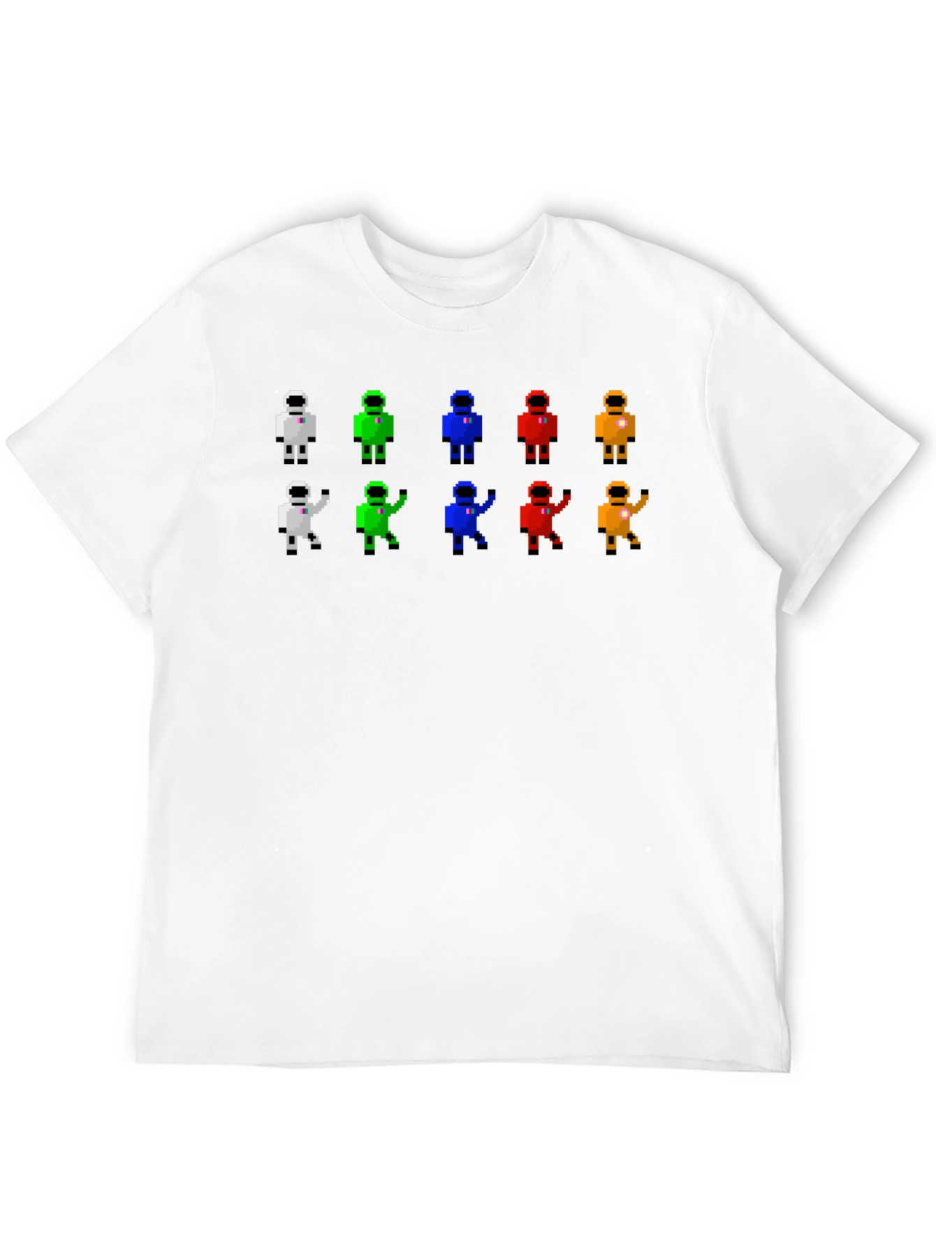 Retro Pixel Astronaut T-Shirt