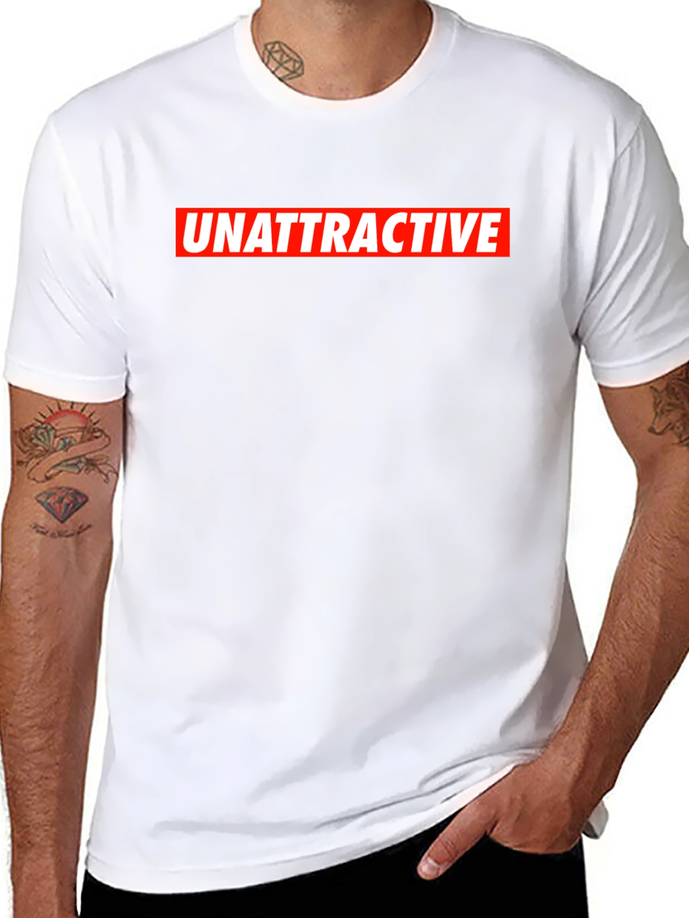 Unattractive Slogan T-Shirt - Bold Statement Tee