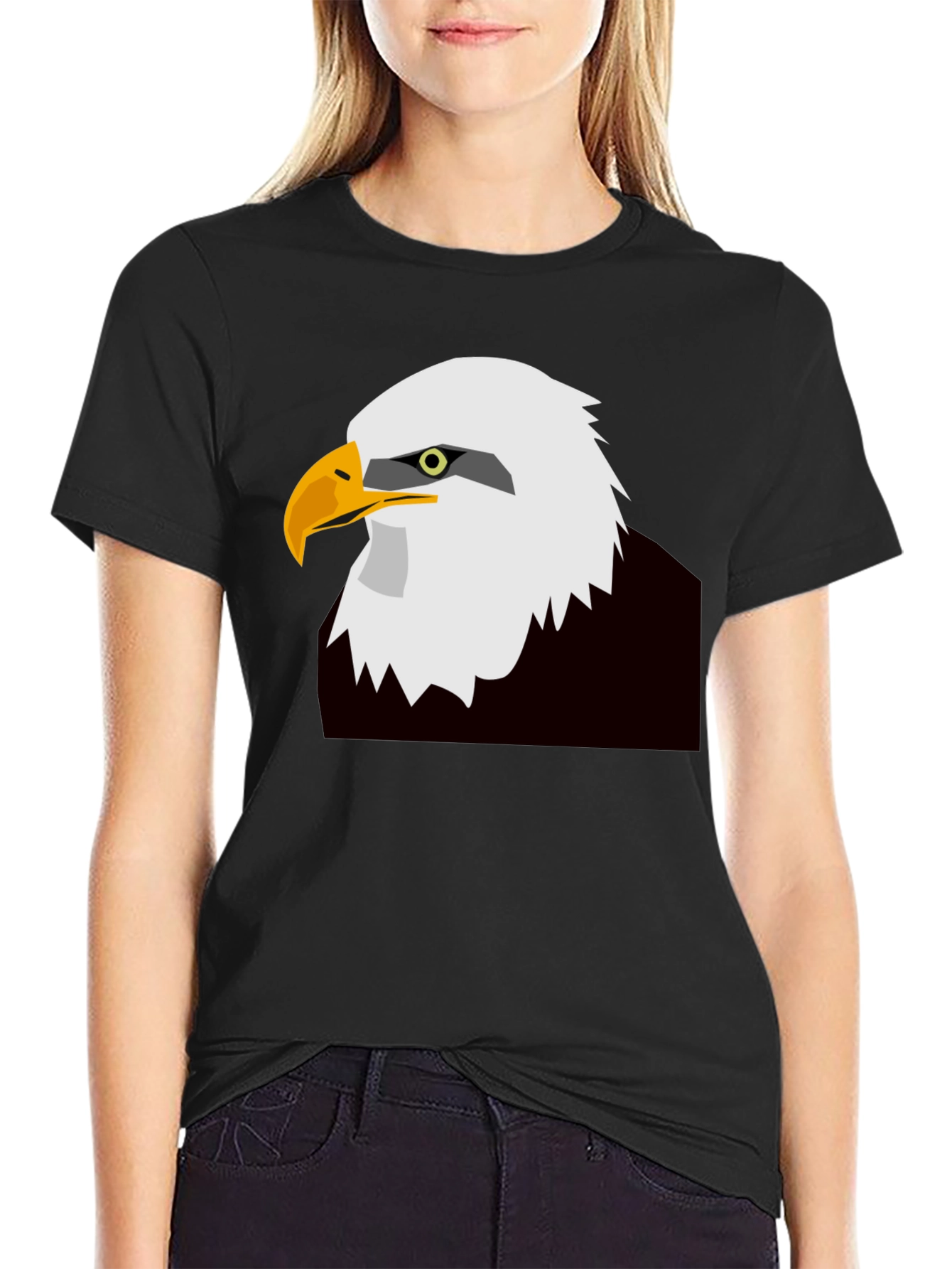 Eagle Graphic Tee - Cool Bird Design