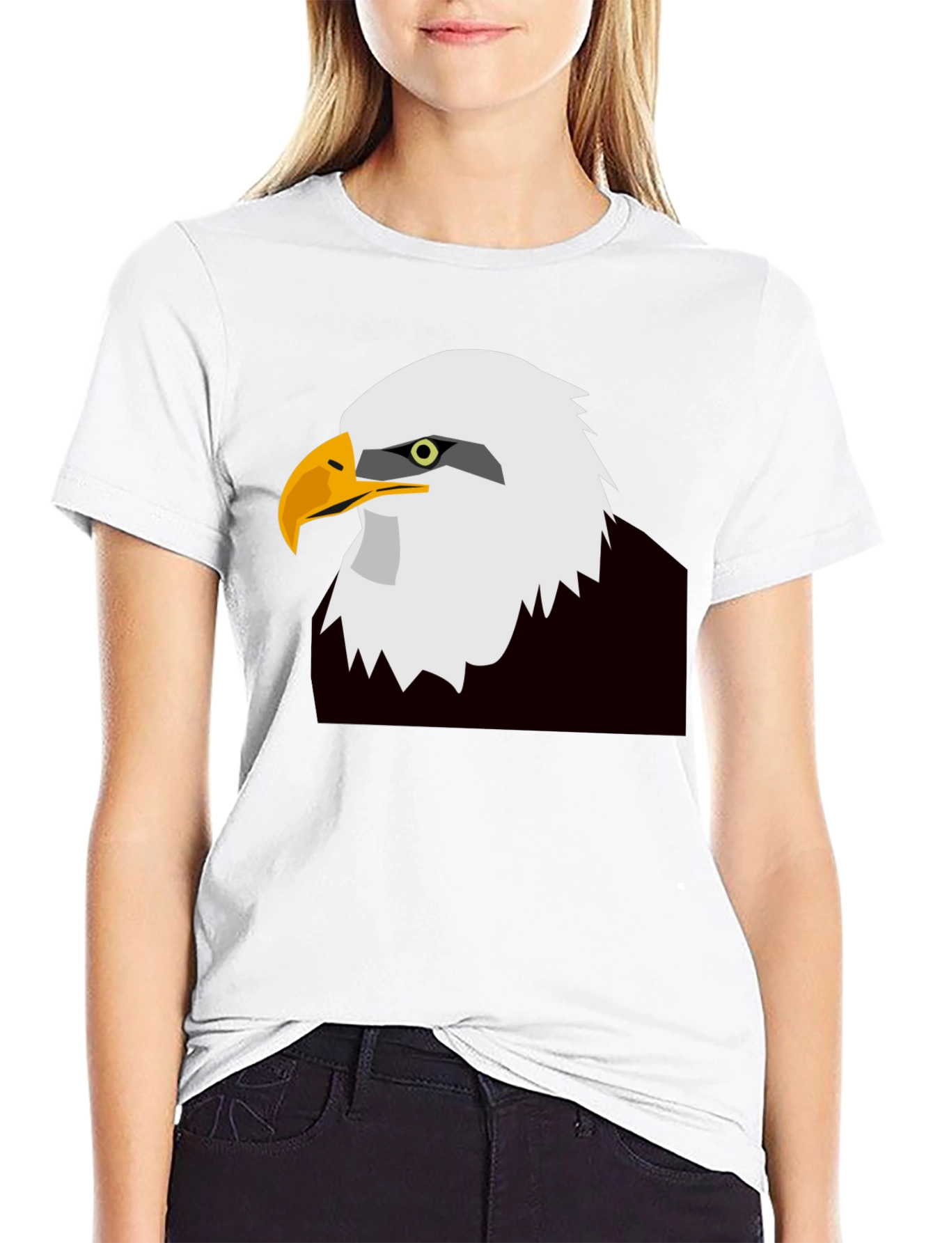 Eagle Graphic Tee - Cool Bird Design