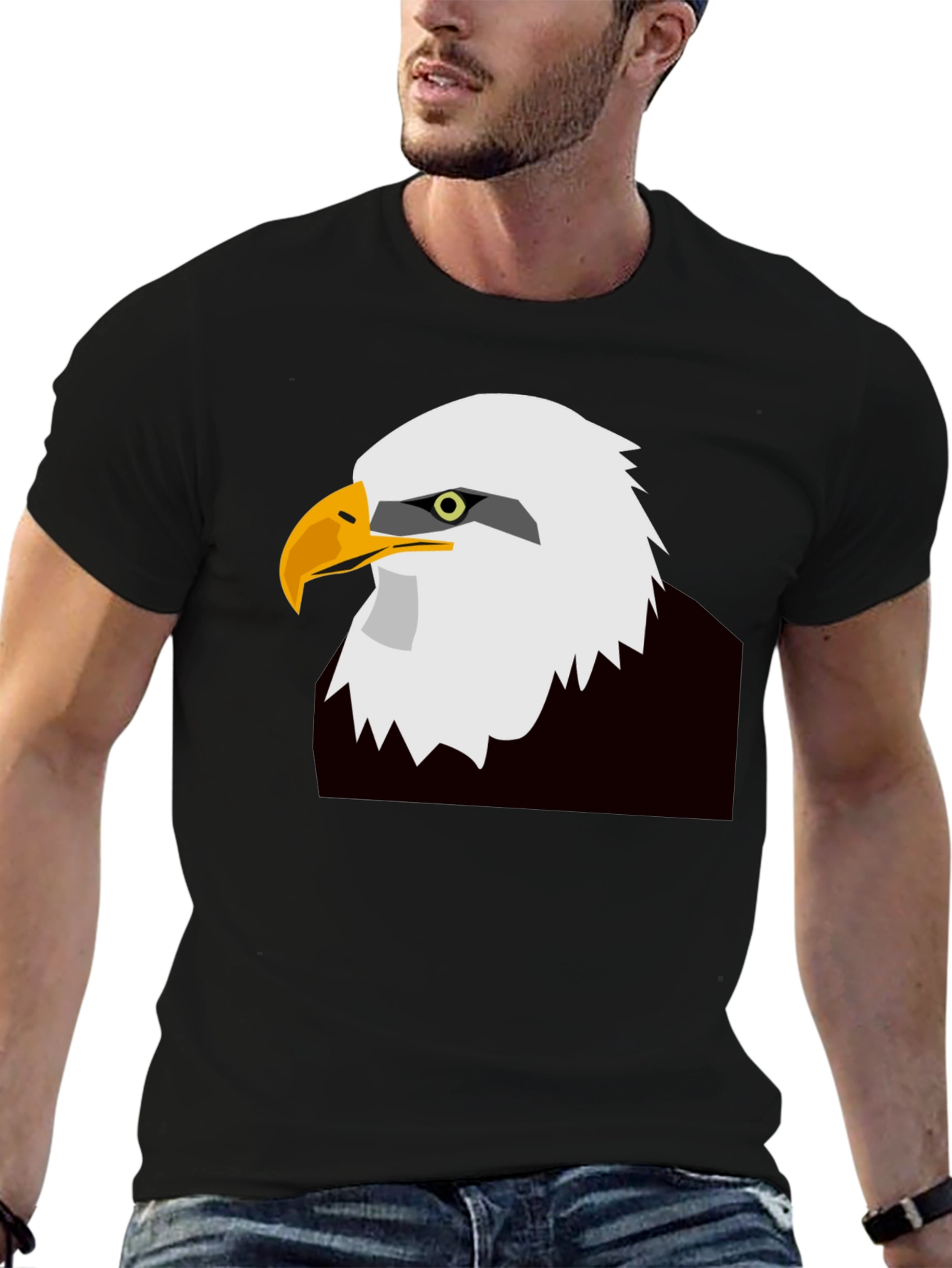 Eagle Graphic Tee - Cool Bird Design