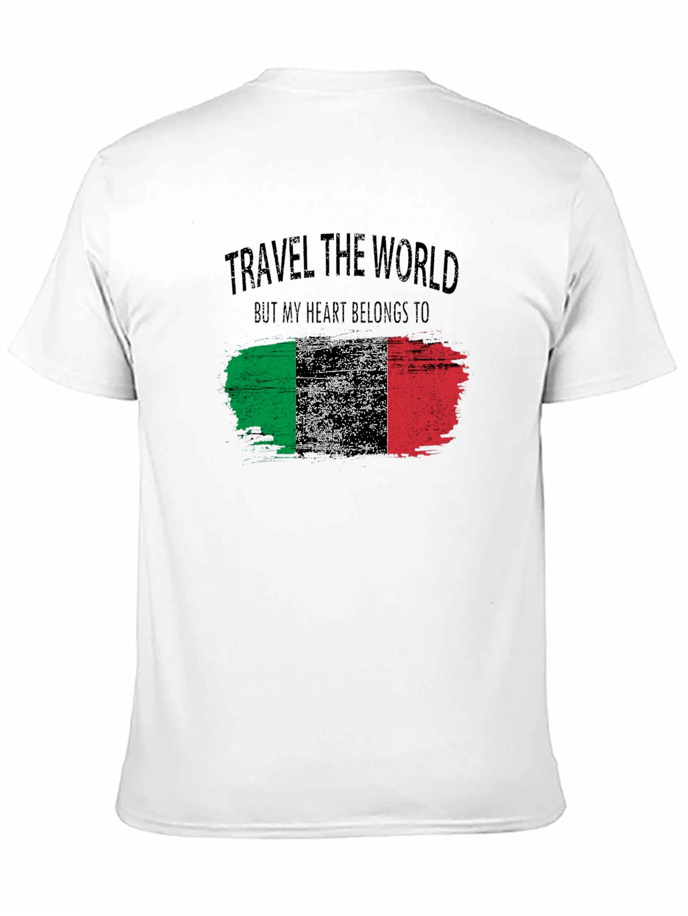 Italy Flag Graphic T-Shirt - Travel the World
