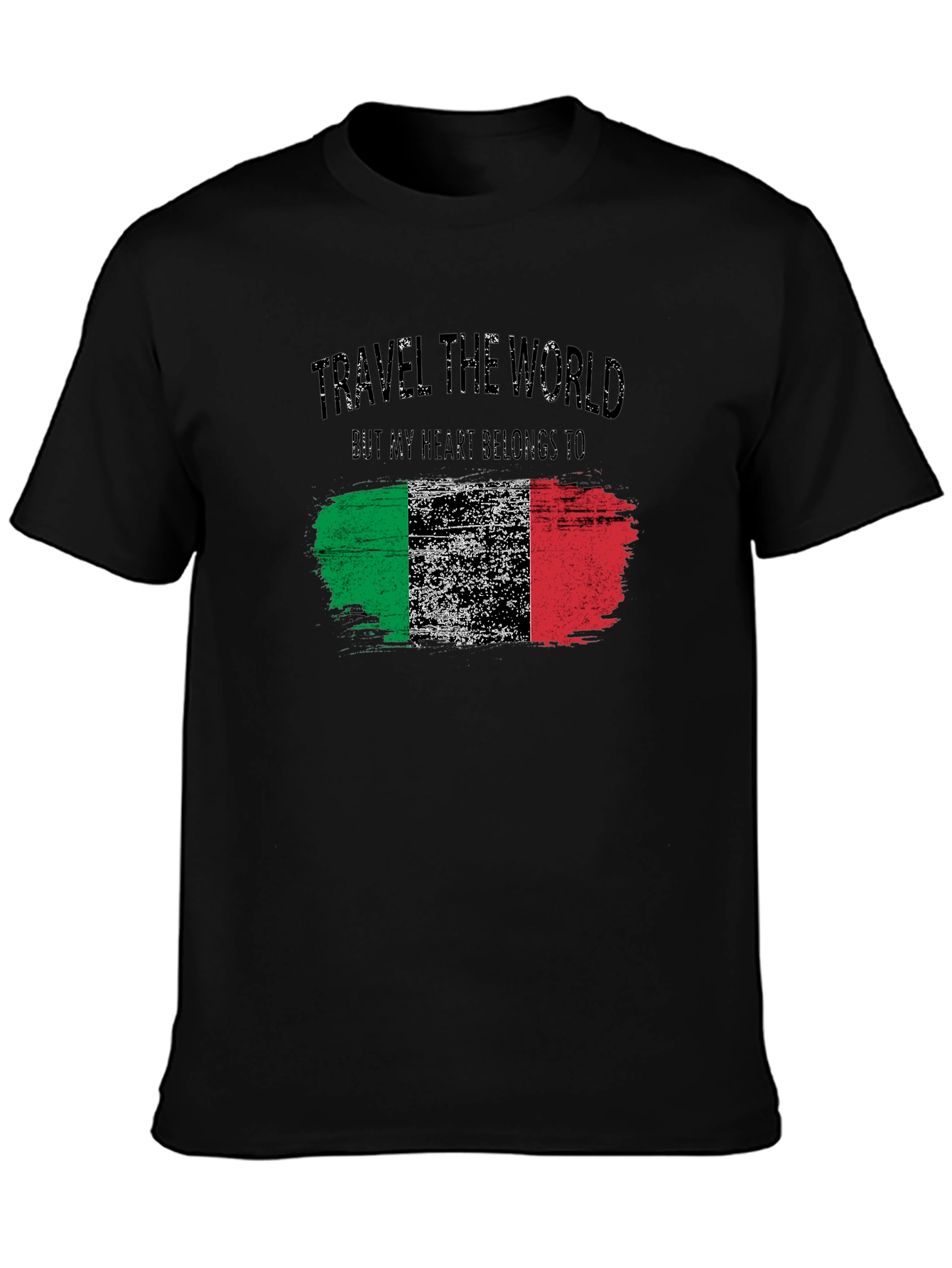 Italy Flag Graphic T-Shirt - Travel the World