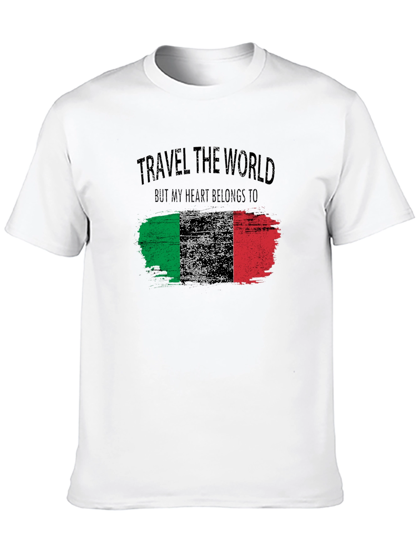 Italy Flag Graphic T-Shirt - Travel the World