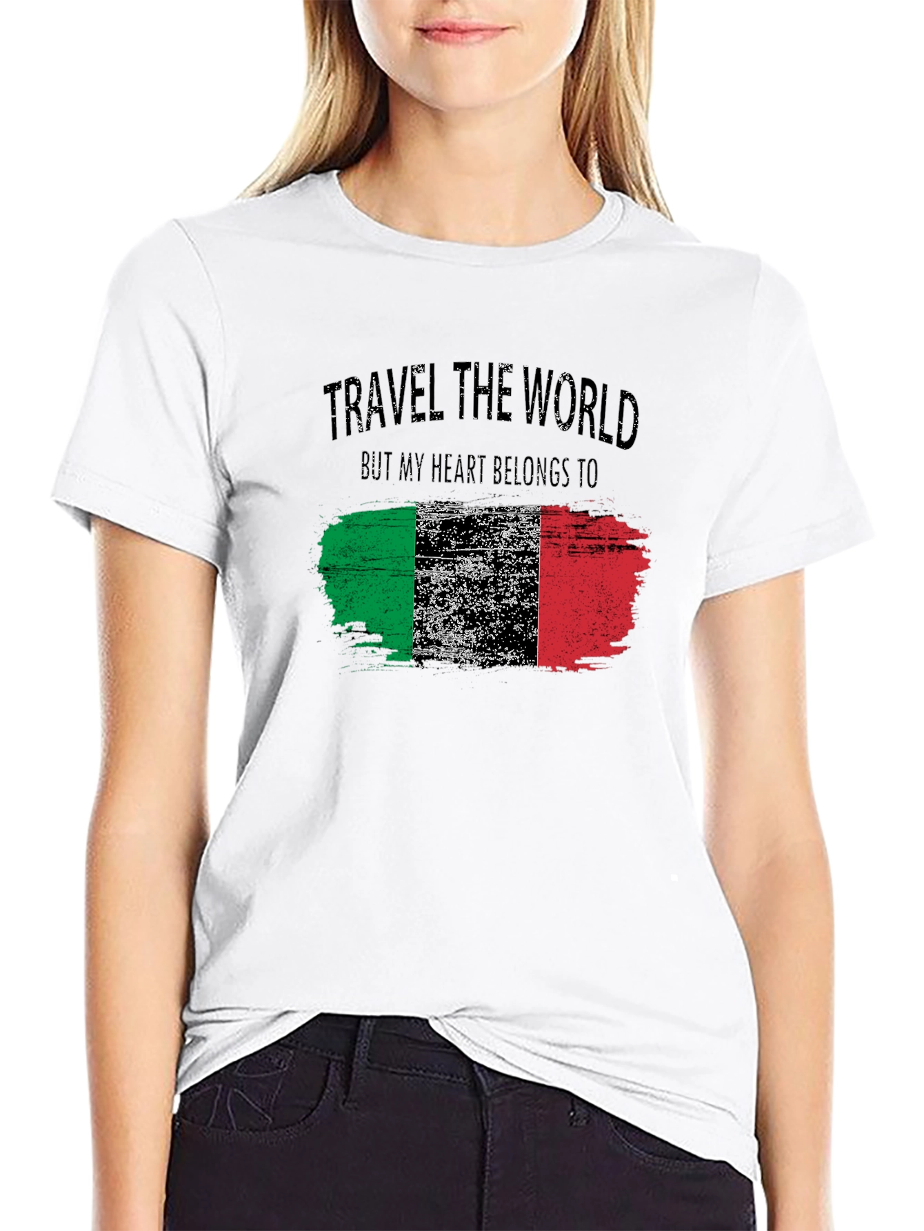 Italy Flag Graphic T-Shirt - Travel the World