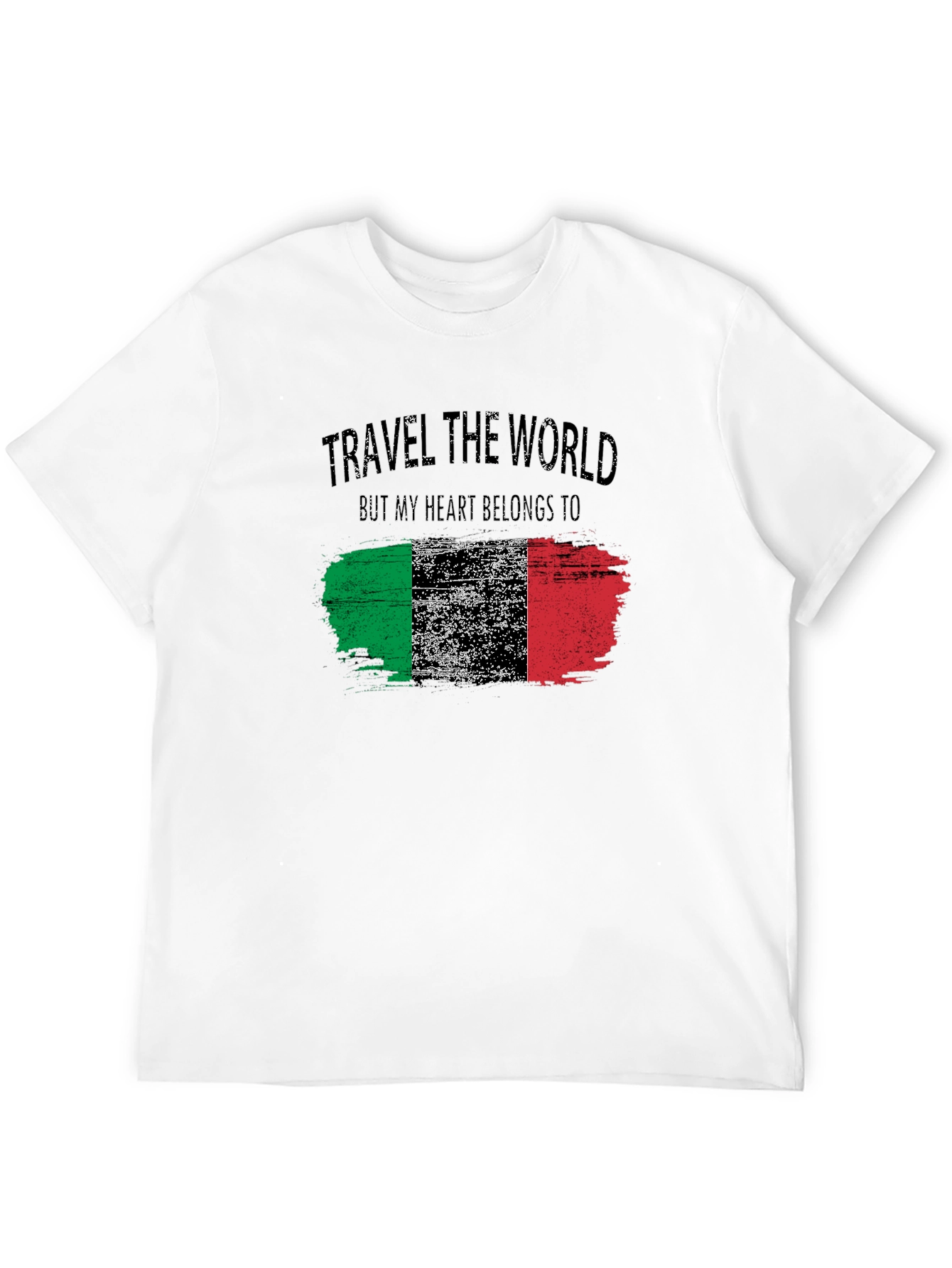 Italy Flag Graphic T-Shirt - Travel the World