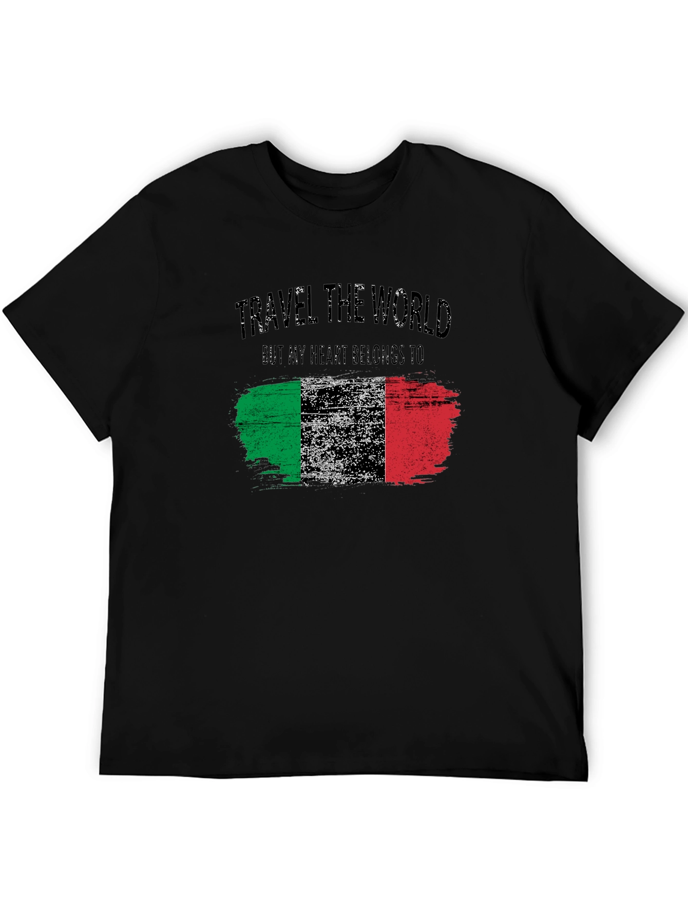 Italy Flag Graphic T-Shirt - Travel the World