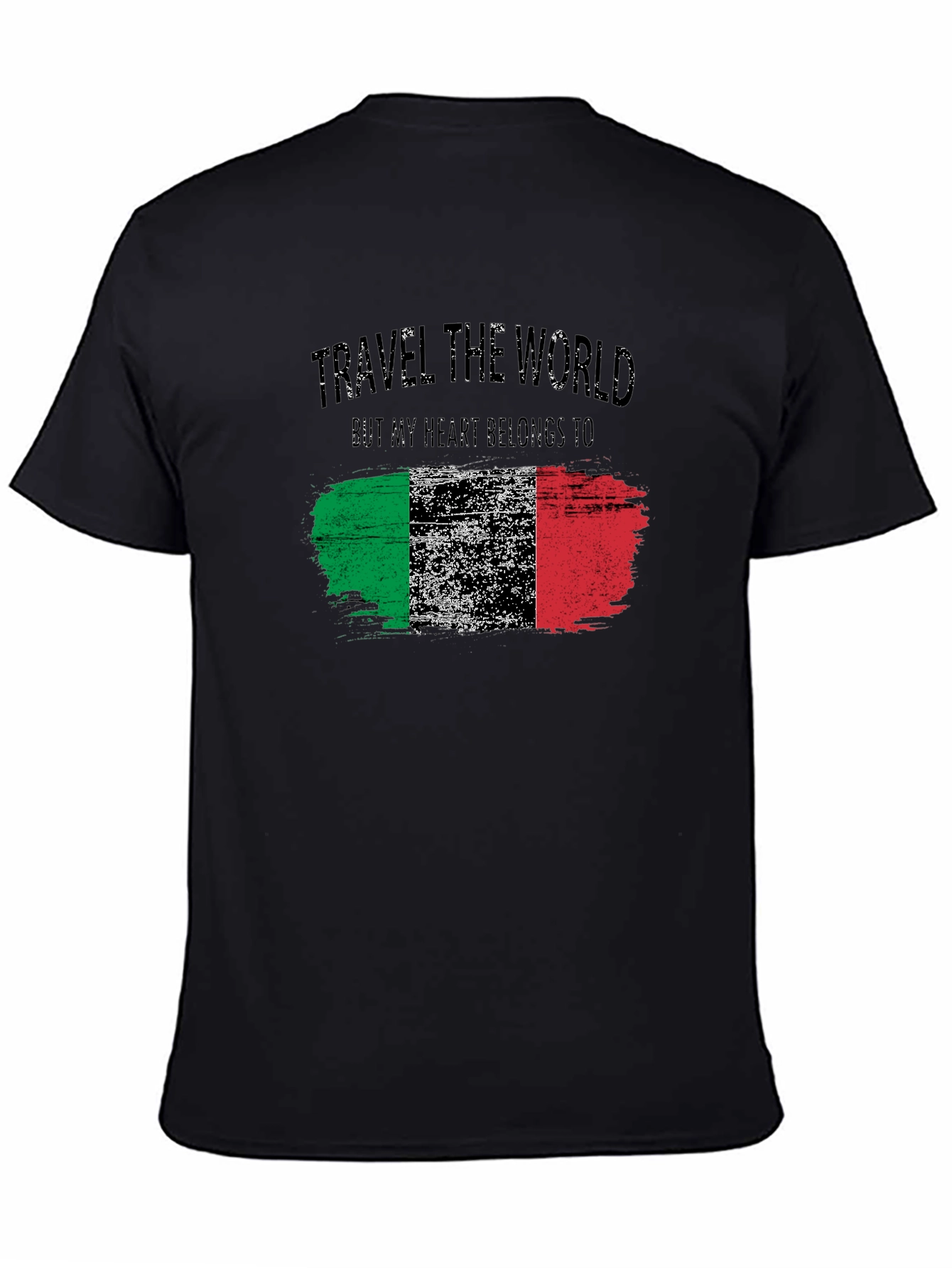 Italy Flag Graphic T-Shirt - Travel the World